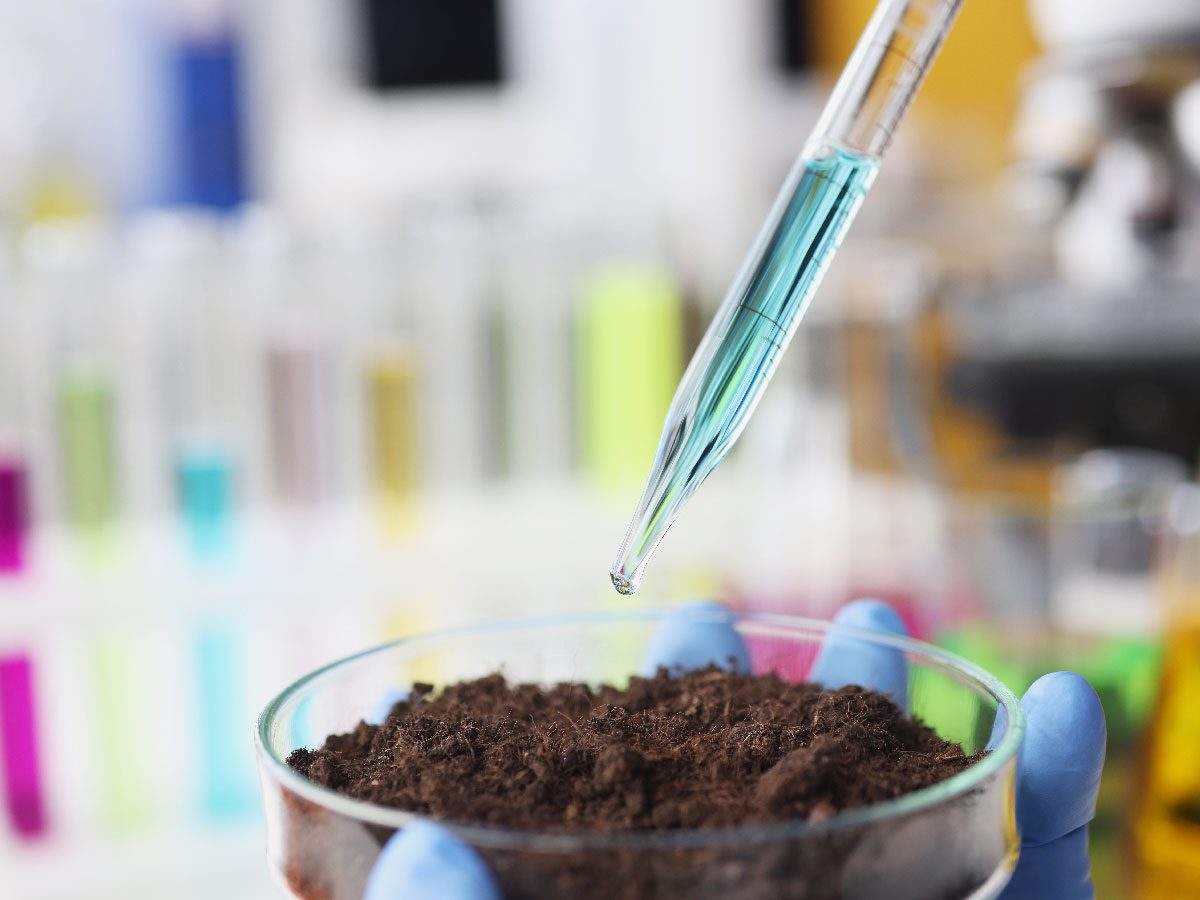 Laboratory scientist performing chemical analysis as part of quality control testing