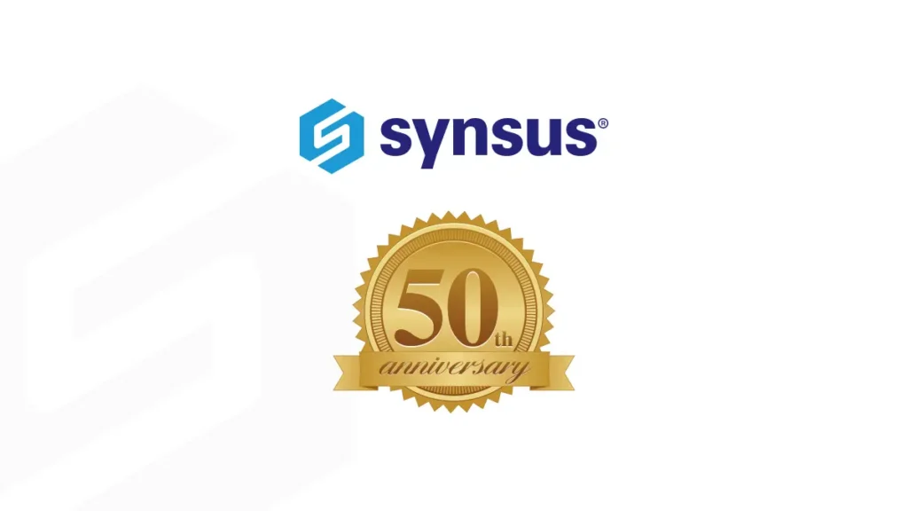 Synsus 50th anniversary celebrating 50 years in business
