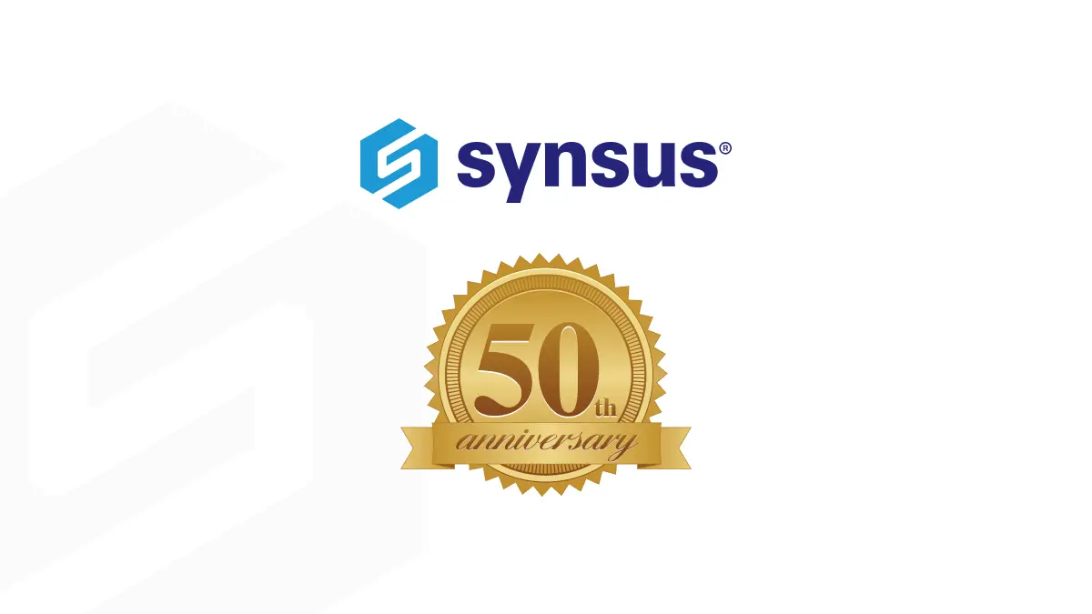 Synsus 50th anniversary celebrating 50 years in business